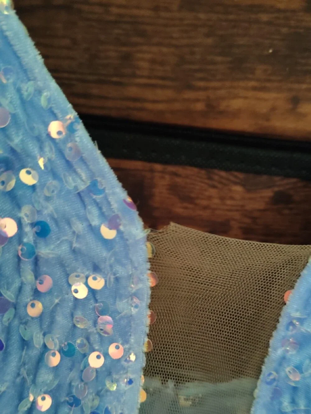 Sparkle Sequin Light Blue Party Dress for Girls